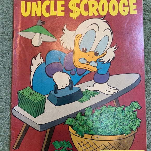 1955 Old - WALT DISNEY'S UNCLE SCROOGE #11 CARL BARKS ART MID GRADE Comic Book - Picture 1 of 2